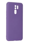 Mey İthalat®   Redmi 9 Kılıf Nano içi Kadife Silikon - Mor