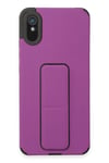 Mey İthalat®   Redmi 9A Kılıf Mega Standlı Silikon - Mor