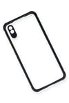 Mey İthalat®   Redmi 9A Kılıf Miami Şeffaf Silikon - Lacivert