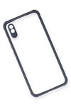 Mey İthalat®   Redmi 9A Kılıf Miami Şeffaf Silikon - Gri