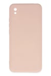 Mey İthalat®   Redmi 9A Kılıf Nano içi Kadife Silikon - Pudra