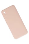 Mey İthalat®   Redmi 9A Kılıf Nano içi Kadife Silikon - Pudra