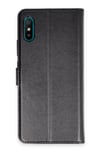 Mey İthalat®   Redmi 9A Kılıf Trend S Plus Kapaklı Kılıf - Siyah