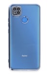 Mey İthalat®   Redmi 9C Kılıf  Lensli Silikon - Açık Mavi