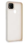 Mey İthalat®   Redmi 9C Kılıf Elegant Kapak - Pudra