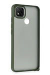 Mey İthalat®   Redmi 9C Kılıf Elegant Kapak - Yeşil