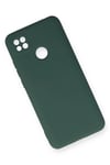 Mey İthalat®   Redmi 9C Kılıf Nano içi Kadife Silikon - Koyu Yeşil