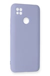 Mey İthalat®   Redmi 9C Kılıf Nano içi Kadife Silikon - Lila
