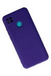 Mey İthalat®   Redmi 9C Kılıf Nano içi Kadife Silikon - Mor