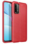 Mey İthalat®   Redmi 9T Kılıf Auto Focus Kapak - Kırmızı