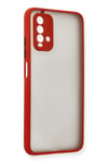 Mey İthalat®   Redmi 9T Kılıf Montreal Silikon Kapak - Kırmızı