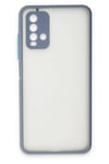 Mey İthalat®   Redmi 9T Kılıf Montreal Silikon Kapak - Gri