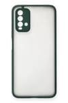 Mey İthalat®   Redmi 9T Kılıf Montreal Silikon Kapak - Yeşil