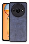 Mey İthalat®   Redmi A3 4G Kılıf Aras Deri Kapak - Lacivert
