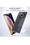 Mey İthalat®   Redmi A3 4G Kılıf Lüx Şeffaf Silikon