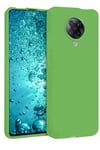 Mey İthalat®   Redmi K30 Pro Kılıf Nano içi Kadife Silikon - Yeşil