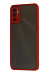 Mey İthalat®   Redmi Note 10 5G Kılıf Montreal Silikon Kapak - Kırmızı