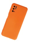 Mey İthalat®   Redmi Note 10 5G Kılıf Nano içi Kadife Silikon - Turuncu