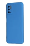 Mey İthalat®   Redmi Note 10 5G Kılıf Nano içi Kadife Silikon - Mavi