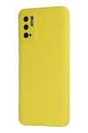 Mey İthalat®   Redmi Note 10 5G Kılıf Nano içi Kadife Silikon - Sarı