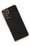 Mey İthalat®   Redmi Note 10 Kılıf Volet Silikon - Siyah