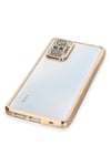 Mey İthalat®   Redmi Note 10 Pro Kılıf  Lensli Silikon - Gold