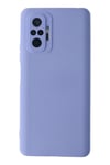 Mey İthalat®   Redmi Note 10 Pro Kılıf Nano içi Kadife Silikon - Lila