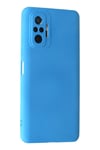 Mey İthalat®   Redmi Note 10 Pro Kılıf Nano içi Kadife Silikon - Mavi