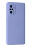 Mey İthalat®   Redmi Note 10 Pro Kılıf Nano içi Kadife Silikon - Lila