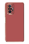 Mey İthalat®   Redmi Note 10 Pro Kılıf Volet Silikon - Kırmızı