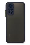Mey İthalat®   Redmi Note 11 Kılıf Montreal Silikon Kapak - Lacivert
