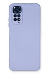Mey İthalat®   Redmi Note 11 Kılıf Nano içi Kadife Silikon - Lila