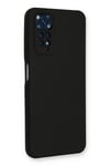 Mey İthalat®   Redmi Note 11 Kılıf Nano içi Kadife Silikon - Siyah