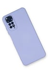 Mey İthalat®   Redmi Note 11 Kılıf Nano içi Kadife Silikon - Lila