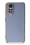 Mey İthalat®   Redmi Note 11 Kılıf Volet Silikon - Mavi