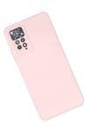 Mey İthalat®   Redmi Note 11 Pro Kılıf Nano içi Kadife Silikon - Pudra