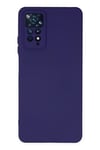 Mey İthalat®   Redmi Note 11 Pro Kılıf Nano içi Kadife Silikon - Mor