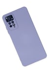 Mey İthalat®   Redmi Note 11 Pro Kılıf Nano içi Kadife Silikon - Lila