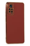 Mey İthalat®   Redmi Note 11 Pro Kılıf Volet Silikon - Kırmızı
