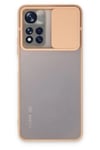 Mey İthalat®   Redmi Note 11 Pro Plus 5G Kılıf Palm Buzlu Kamera Sürgülü Silikon - Pembe