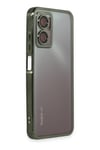 Mey İthalat®   Redmi Note 11E Kılıf  Lensli Silikon - Yeşil