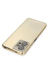 Mey İthalat®   Redmi Note 12 4G Kılıf  Lensli Silikon - Gold