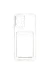 Mey İthalat®   Redmi Note 12 4G Kılıf Kart Şeffaf Silikon - Şeffaf