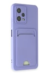 Mey İthalat®   Redmi Note 12 4G Kılıf Kelvin Kartvizitli Silikon - Lila