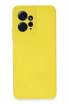 Mey İthalat®   Redmi Note 12 4G Kılıf Nano içi Kadife Silikon - Sarı