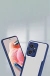 Mey İthalat®   Redmi Note 12 4G Kılıf Platin Silikon - Kırmızı