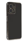 Mey İthalat®   Redmi Note 12 4G Kılıf Volet Silikon - Siyah