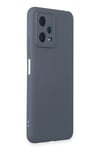 Mey İthalat®   Redmi Note 12 5G Kılıf Nano içi Kadife Silikon - Gri