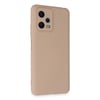 Mey İthalat®   Redmi Note 12 5G Kılıf Nano içi Kadife Silikon - Pudra