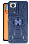 Mey İthalat®   Redmi Note 12 Pro 4G Kılıf Lincoln Silikon - Lacivert